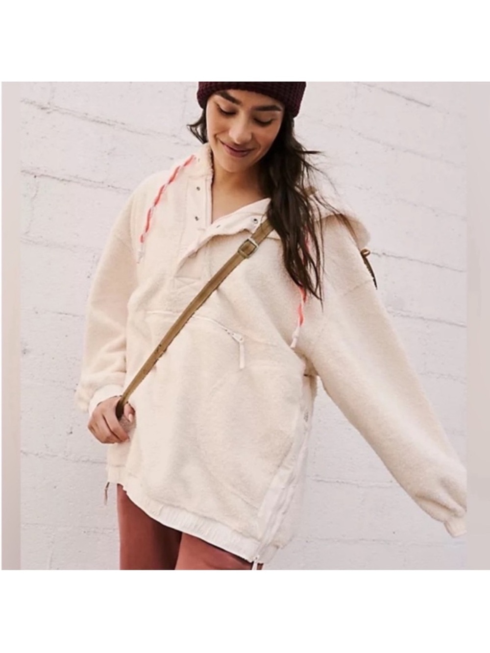 Free People Fuzzy Was She Pullover (NWOT) - Picture 14 of 16